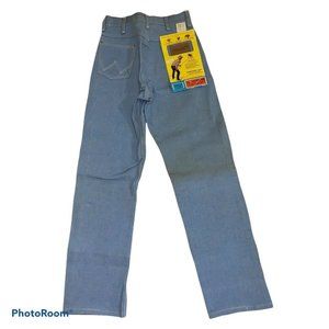 Vintage Wrangler Jeans Cowboy Cut Blue Western Wear Denim NEW 25 1/2 X 27 #63
